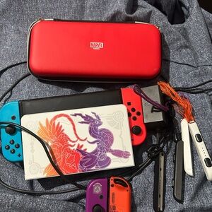 Nintendo Switch – Modelo OLED: Edición Pokémon Escarlata y Violeta